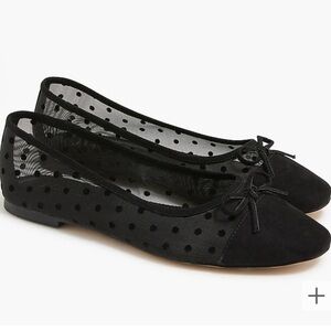 Jcrew mesh ballet flats